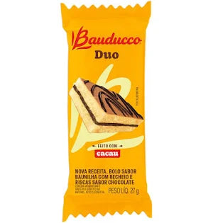 Bauducco Bolinho Duo Chocolate (10x27g)